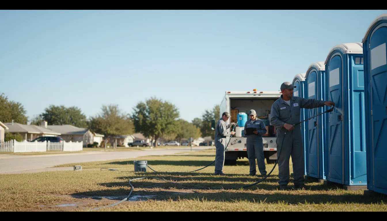 Long-Term Portable Toilet Rental in Highlands Ranch, CO near me